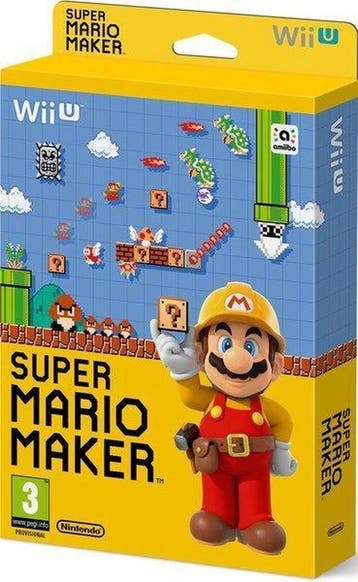Wii U Super Mario Maker + Artbook, Verzenden, Zo goed als nieuw