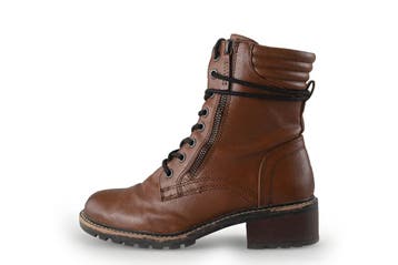 Jana Veterboots in maat 37 Cognac, Jana, Overige kleuren, Verzenden, Overige typen