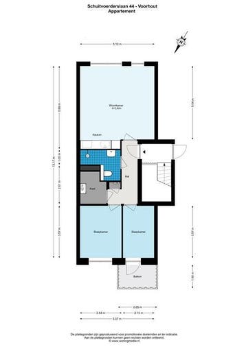 Te huur: Appartement Schuitvoerderslaan in Voorhout, Voorhout, Appartement, Zuid-Holland