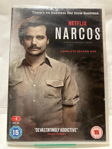 NARCOS SEASON 1 (IMPORT WITHOUT DUTCH SUBS) (IN SEAL) (DVD), Verzenden, Gebruikt