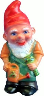 Tuinkabouter met gieter, Verzenden, Nieuw