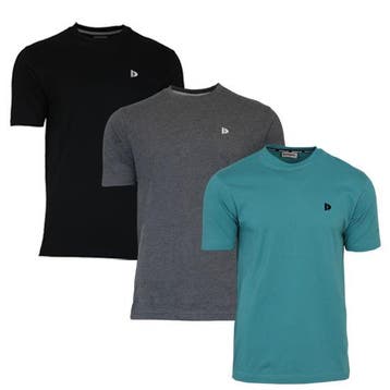 Donnay Donnay Heren - 3-Pack - T-Shirt Vince -, Verzenden, Nieuw