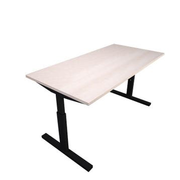 Recht T-poot bureau, 160 x 80 cm, Overige plaatsen, Ophalen of Verzenden, Nieuw in verpakking, Bureau