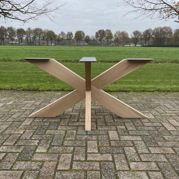 Eiken tafelpoot matrix, Huis en Inrichting, Tafelonderdelen, Verzenden, Nieuw