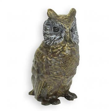 Bronzen Uil Beeld | Klein Bronzen Uil beeld, Verzenden, Nieuw, Dier