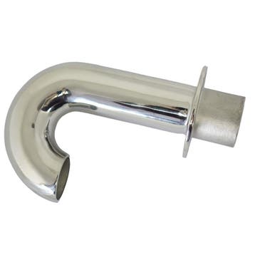 Zwanenhals dekdoorvoer RVS 35x150, Watersport en Boten, Ophalen of Verzenden, Nieuw