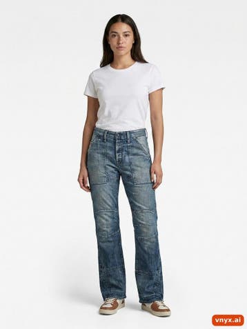 G-Star Raw Jeans Dames maat WW31 / L32 Lichtblauw Vintage, Ophalen of Verzenden, Nieuw