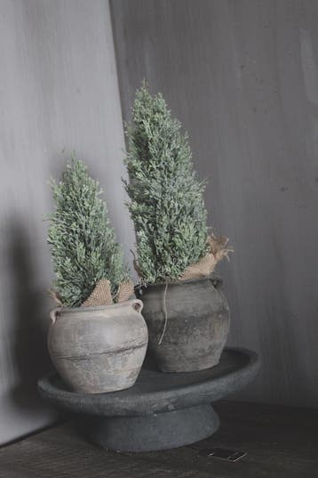 Namaak cedar iced boom 40 cm, Ophalen of Verzenden, Nieuw