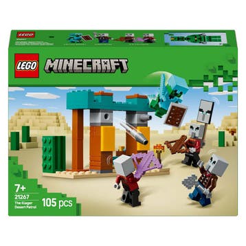 LEGO Minecraft woestijn bouwset met van €14,99 voor €7,49, Ophalen of Verzenden, Nieuw