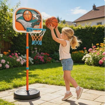 Verstelbaar Basketbalspel Set 133-160 cm - Indoor & Outdoor, Verzenden, Nieuw