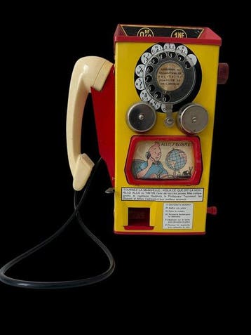 Tintin - 1 Toy - Un combimé téléphonique - 1960, Nieuw