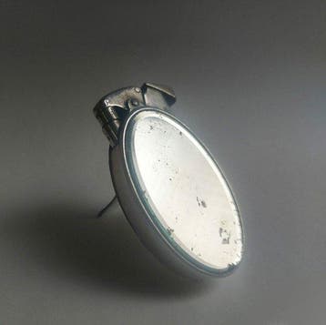 Admira Vintage Automatic Lighter with Mirror & Stand - 1940, Nieuw