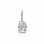 Zonder minimumprijs - Hanger - 14 karaat Witgoud - 2.09ct., Sieraden, Tassen en Uiterlijk, Antieke sieraden
