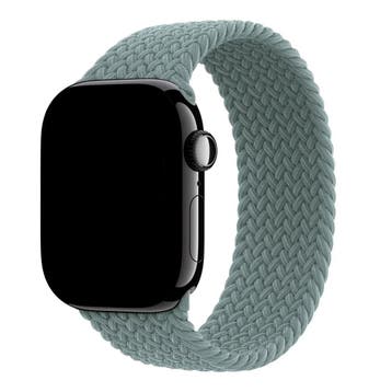 Apple Watch bandje Onyx - gevlochten - solo - nylon, Verzenden, Nieuw