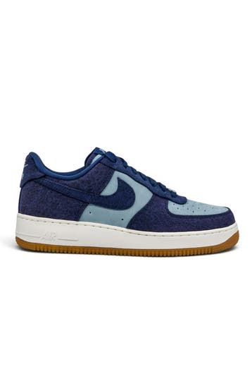 Nike Air Force 1 07 Lv8 Blue Denim (Sneakers, Schoenen), Verzenden, Nieuw, Nike, Sneakers of Gympen