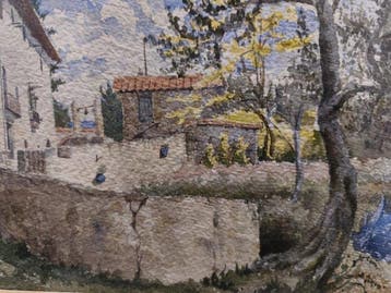 Europese school (XX) - La Calma del Verano - NO RESERVE, Antiek en Kunst