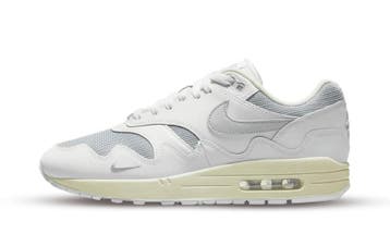 Nike Air Max 1 Patta Waves White Silver, Nieuw
