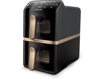 Philips 4000 series - Gestapelde Airfryer - 10 liter - 2, Verzenden, Zo goed als nieuw