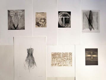 7 incisioni di D. Bianchi, B. Ceccobelli, G. Dessì, G.