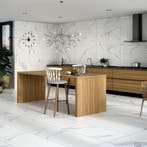 Vloertegel Alaplana Pune Blanco Mat 60x60 cm Marmer Look, Ophalen of Verzenden, Nieuw