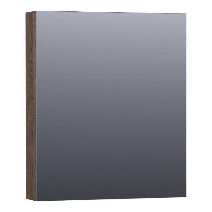 Brauer Impress Spiegelkast 60 cm - zonder Verlichting - Met, Huis en Inrichting, Badkamer | Badkamermeubels, Nieuw, Ophalen of Verzenden