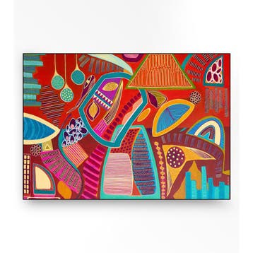 *WOONWINKEL* Urban Cotton Vida Marina Wandkleed In Frame S 8, Verzenden, Nieuw