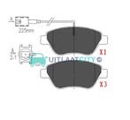 *Tip*  Remblokken CITROEN FIAT PEUGEOT, Ophalen of Verzenden, Nieuw, Peugeot