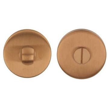 ODShop toiletsluiting Modern blind rond PVD brons, Verzenden, Nieuw