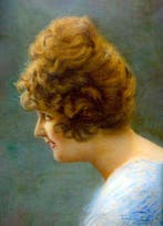 Aleardo Villa (1865 - 1906) - Ritratto di donna - NO RESERVE