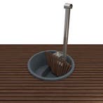 Hottub Welltub 176cm, Inbouw | 25kW kachel (4 pers.) ACTIE, Rond, Nieuw, Ophalen of Verzenden, Minder dan 200 cm