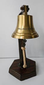 Decoratieve bel - Scheepsbel Holland America Line - 5 kg ! -