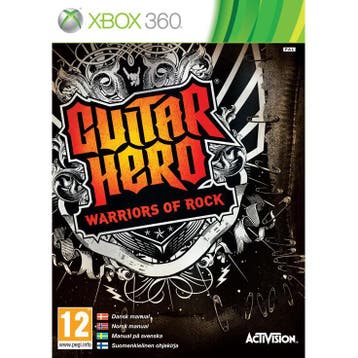Xbox 360 Guitar Hero: Warriors of Rock, Spelcomputers en Games, Verzenden, Zo goed als nieuw