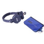 Nintendo New 3DS XL - Louvre Audioguide Blauw met Hoofdtelef, Spelcomputers en Games, Spelcomputers | Nintendo 2DS en 3DS, Verzenden