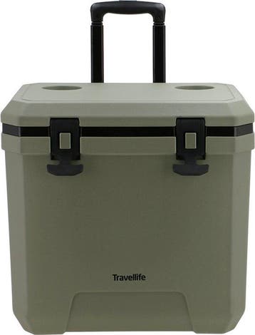 Travellife Magnus Koelbox 36L Groen met Wielen - Houdt 48 uu, Verzenden, Nieuw
