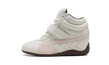 Puma Speedcat Wedge White Brown (Womens), Nieuw