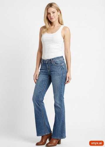 Earl Jean Jeans Dames maat WW34 / L27 Blauw Vintage, Kleding | Dames, Ophalen of Verzenden, Nieuw