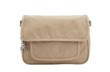 Kipling Schoudertas Beige, Verzenden, Zo goed als nieuw, Beige