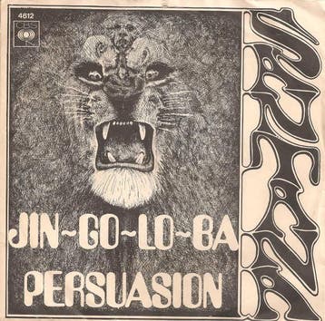 vinyl single 7 inch - Santana - Jin-Go-Lo-Ba / Persuasion, Verzenden, Zo goed als nieuw, 7 inch, Pop