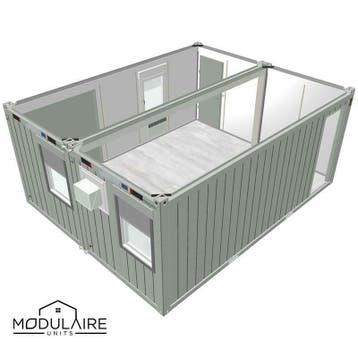 GEÏSOLEERDE KANTOOR UNIT + GRATIS INSTALLATIE & VERZENDING!