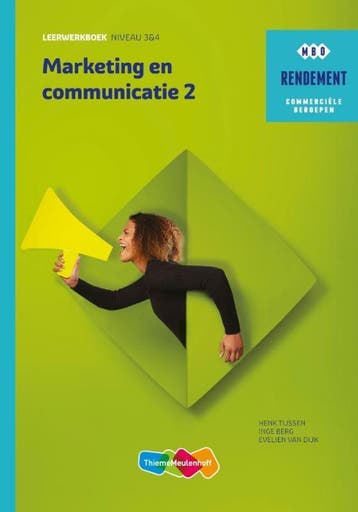 Marketing & communicatie Niveau 3&4 deel 2, 9789006372281, Boeken, Verzenden, Zo goed als nieuw, HBO