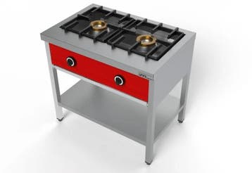 Unni-cooking | Pannenkoek Kookfornuis 2x8kw | Gas | 900x600x, Ophalen of Verzenden, Nieuw in verpakking