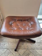 Gote Möbler - Voetenbank - Leder, Antiek en Kunst, Antiek | Meubels | Stoelen en Banken