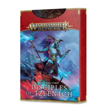 Age of Sigmar Disciples of Tzeentch Warscroll cards, Hobby en Vrije tijd, Ophalen of Verzenden, Nieuw