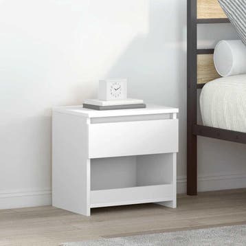 vidaXL Nachtkastjes 2 st 40x30x39 cm bewerkt hout hoogglans, Minder dan 45 cm, Verzenden, Nieuw, Minder dan 55 cm