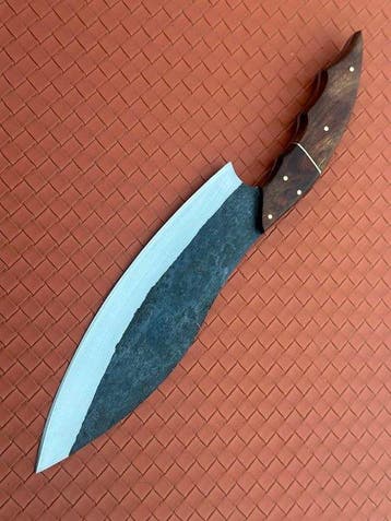 Custom Hand-Forged Premium Chefs Knife - Tafelmes - Staal,
