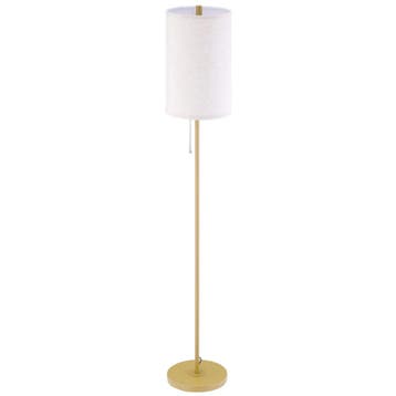 TRUUSK Staande Lamp Woonkamer - Linnen Lampenkap - Trekketti, Verzenden, Nieuw