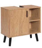 Vrijstaande Wastafelkast Licht Eiken Nieuw – 60x30x60.5cm, Verzenden, Nieuw, 50 tot 100 cm, Minder dan 100 cm