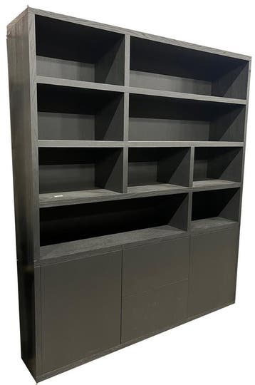 Vakkenkast graphite Boekelo 200 x 230cm, Huis en Inrichting, Ophalen of Verzenden, Nieuw