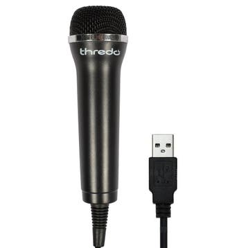 Thredo USB microfoon voor Nintendo Switch, Wii, Wii U, PS2,, Verzenden, Nieuw