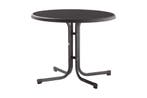 Sieger Boulevard klaptafel 86 cm antraciet, Verzenden, Nieuw, Rond, Overige materialen